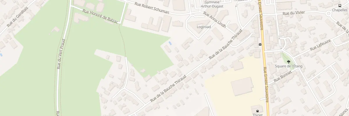 Plan du 30 Rue de la Bauche Thiraud à Rezé