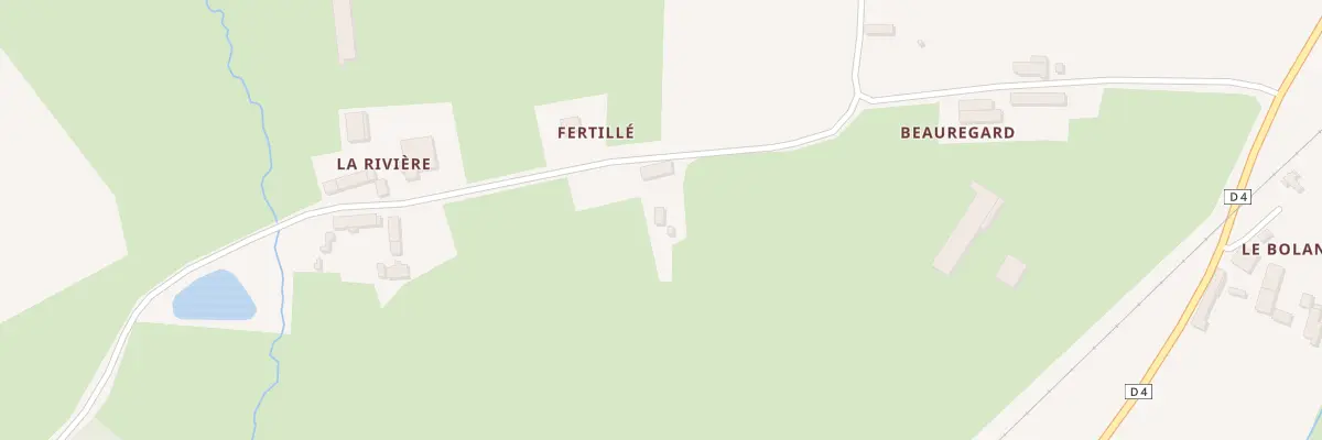 Plan du 5179 Fertille à Pleine-Fougères