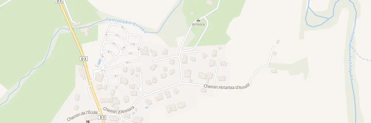 Plan du 302 Che d’Armora à Saint-Pée-sur-Nivelle