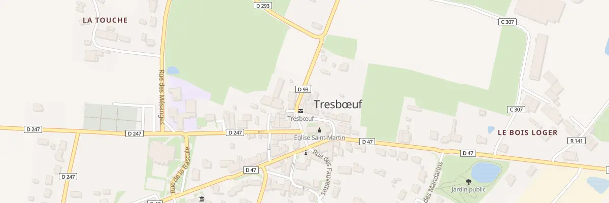 Plan du 2B Rue des Marronniers à Tresbœuf