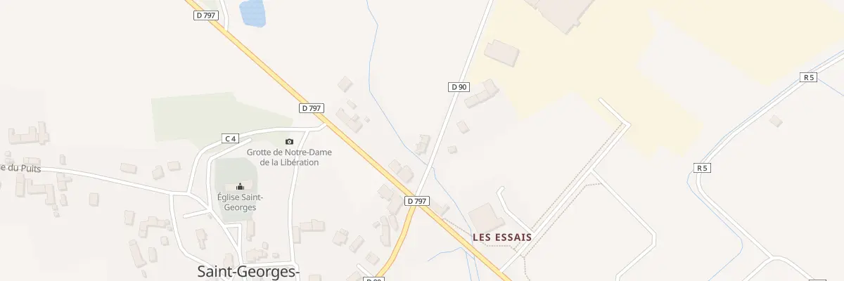 Plan du 5151 Le Bas de Saint Georges à Saint-Georges-de-Gréhaigne