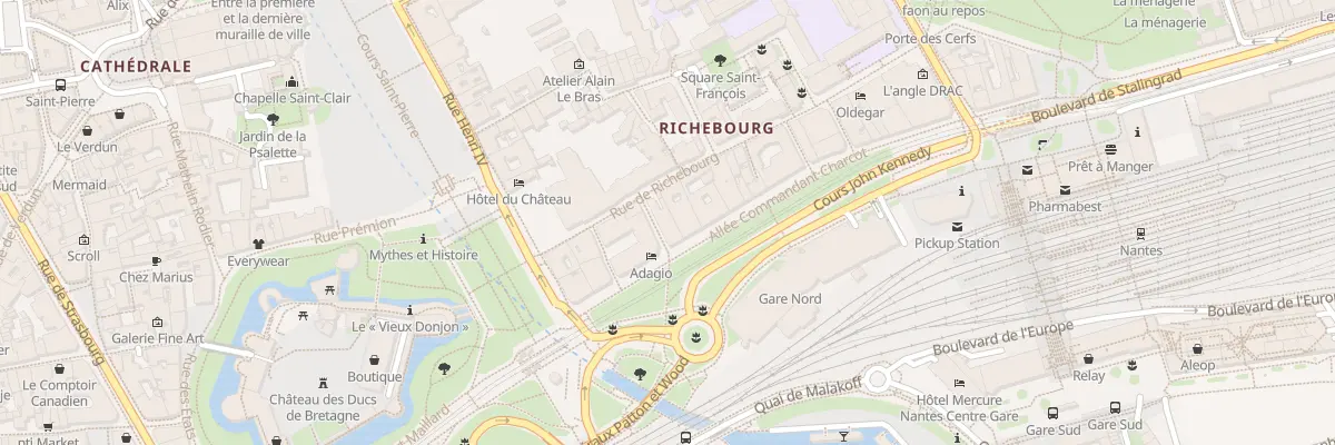 Plan du 2 Rue De Loynes à Nantes