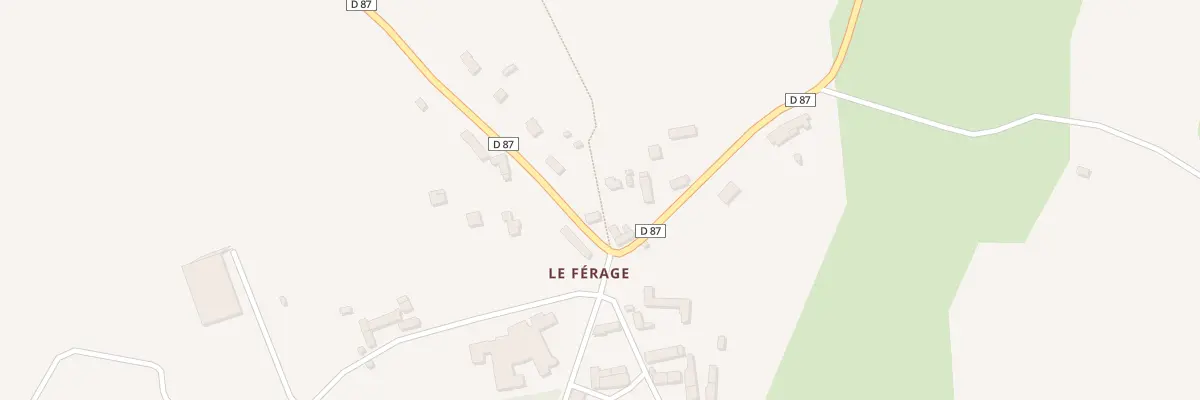 Plan du 30 Le Ferage à Magneville
