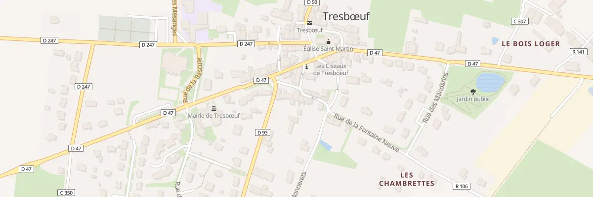 Plan du 4 Rue des Hirondelles à Tresbœuf