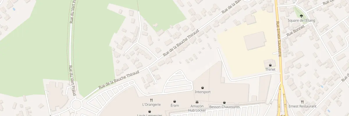 Plan du 45 Rue de la Bauche Thiraud à Rezé