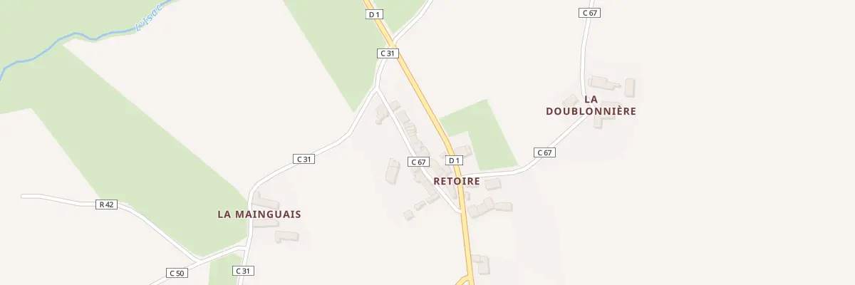 Plan du 108 Retoire à Saffré