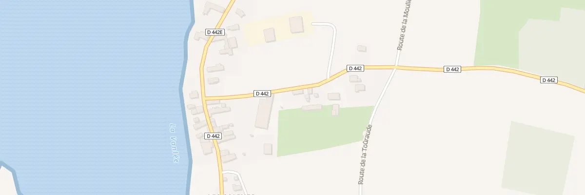 Plan du 9 Rte des Courtils à Bricqueville-sur-Mer