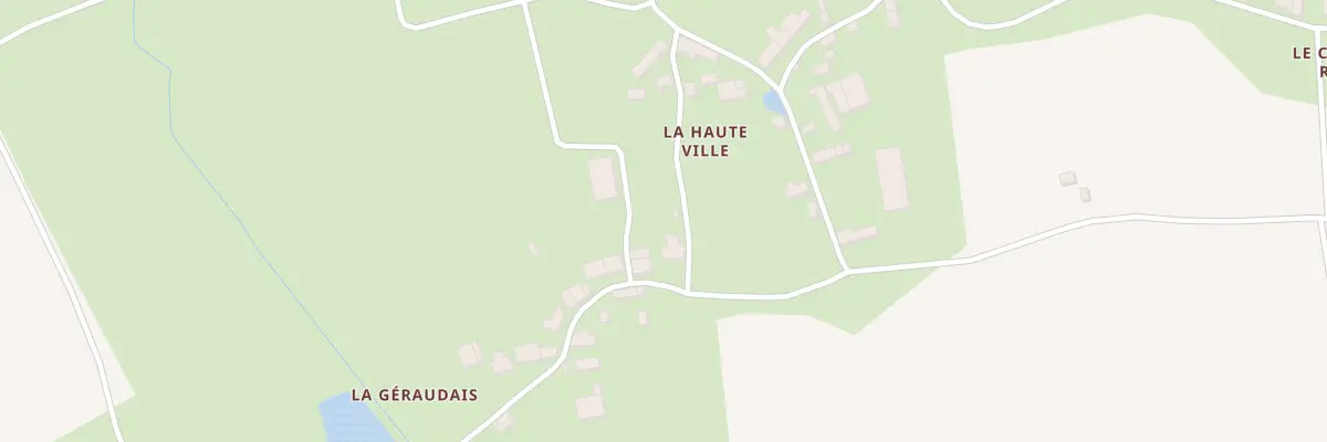 Plan du 5172 La Géraudais à Ruffigné