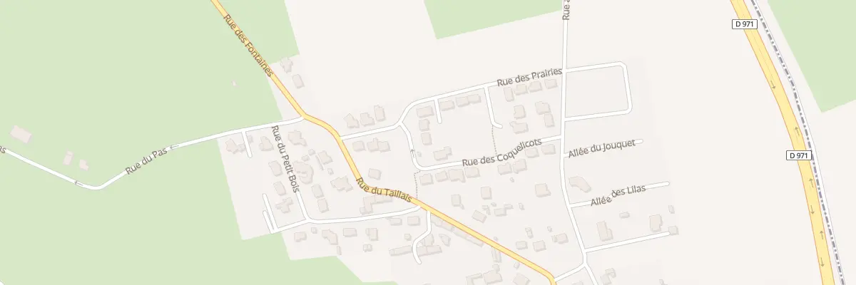 Plan du 25 Rue des Coquelicots à Yquelon