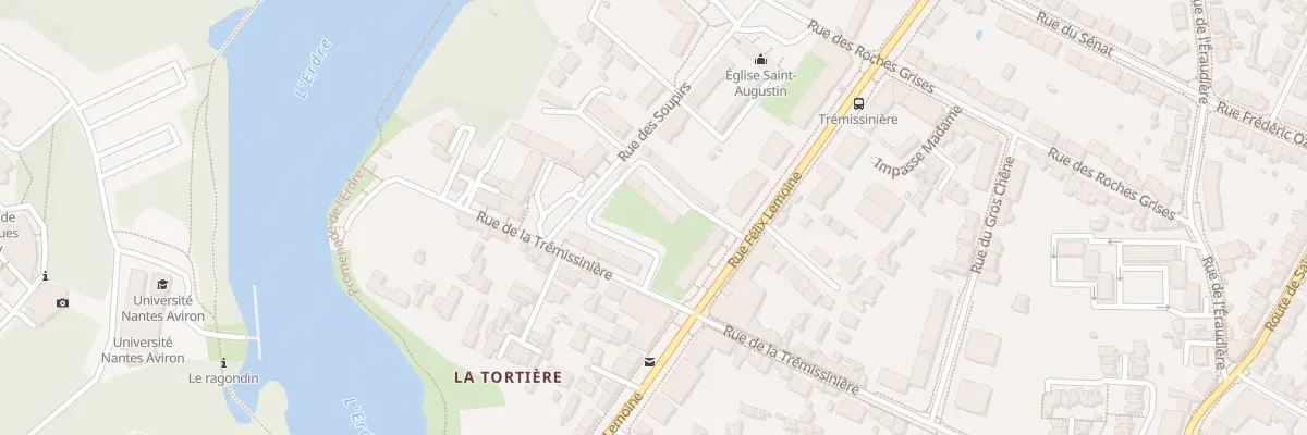 Plan du 46 Rue de la Trémissinière à Nantes