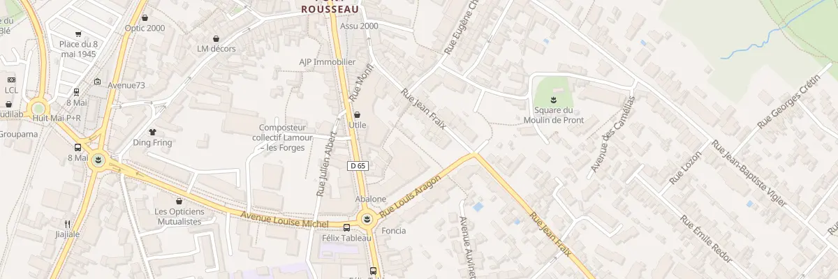 Plan du 46 Rue Jean Fraix à Rezé
