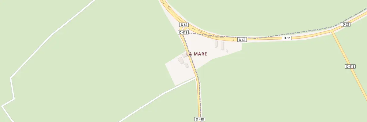 Plan du 1757 Rue du Hameau Brisset à Négreville