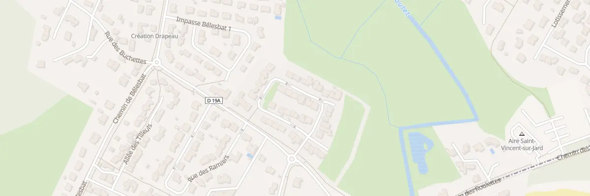 Plan du 7 Rue du marais à Saint-Vincent-sur-Jard