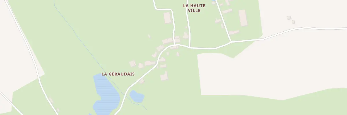 Plan du 5171 La Géraudais à Ruffigné