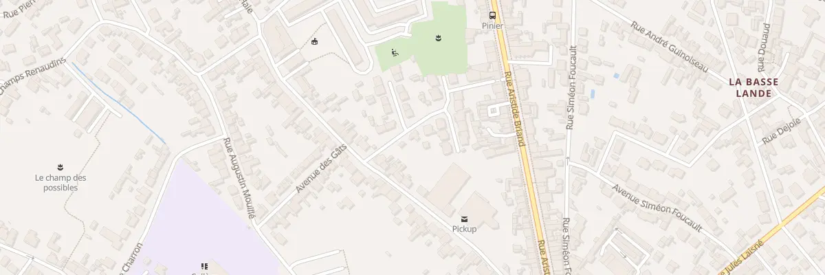 Plan du 4 Rue Jacques Prévert à Rezé