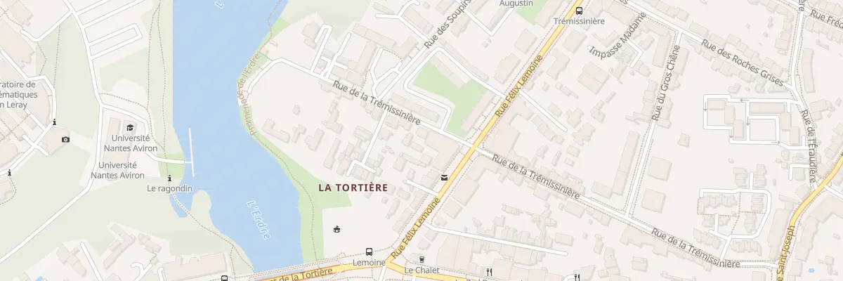 Plan du 51 Rue de la Trémissinière à Nantes