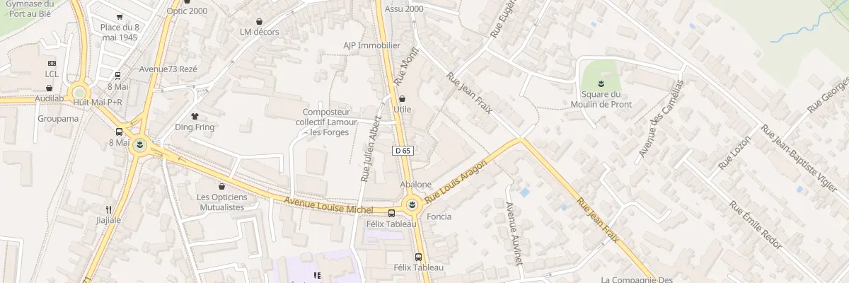 Plan du 7 Rue du Danube à Rezé