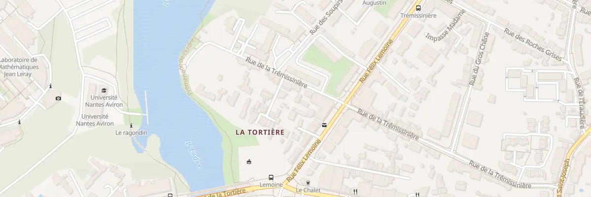 Plan du 55 Rue de la Trémissinière à Nantes