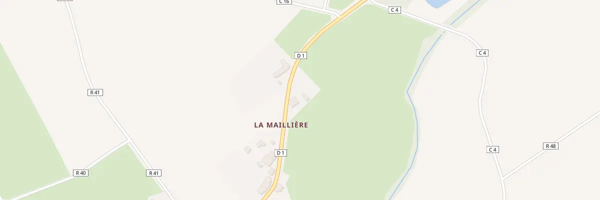 Plan du 2 La Maillere à Saffré