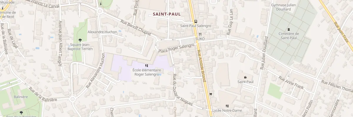 Plan du 18 Rue du Docteur Nogues à Rezé
