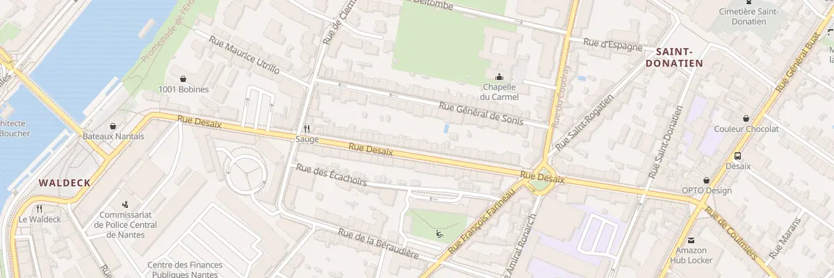 Plan du 42 Rue Desaix à Nantes