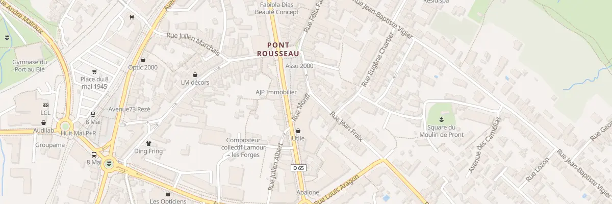 Plan du 2 Rue Monfi à Rezé