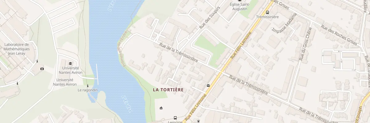 Plan du 57 Rue de la Trémissinière à Nantes