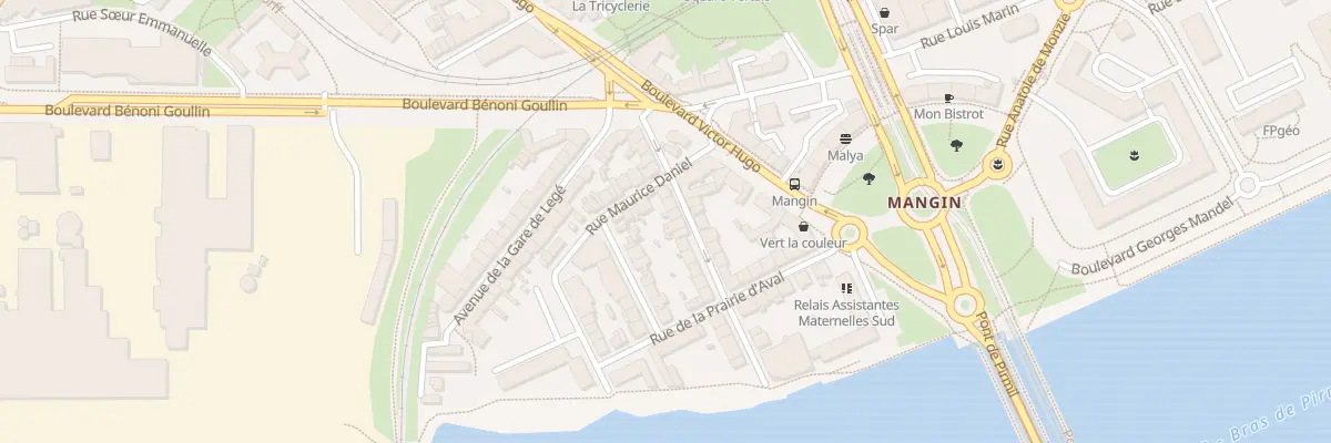 Plan du 14 Rue René Peigne à Nantes