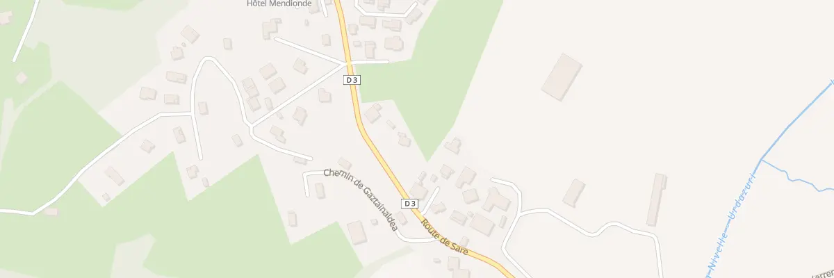Plan de Amotz à Saint-Pée-sur-Nivelle