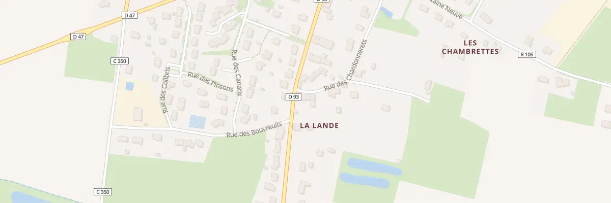Plan du 23 Rue des Tilleuls à Tresbœuf