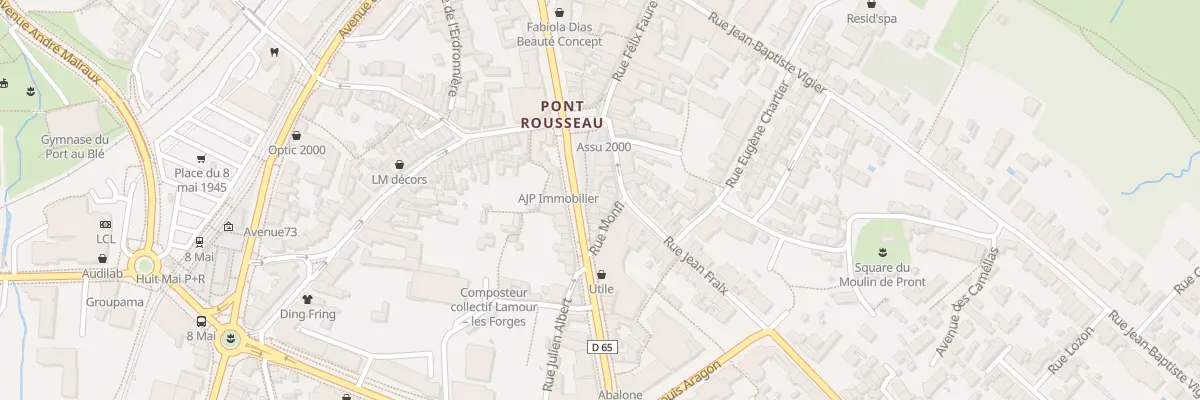 Plan du 1 Rue Monfi à Rezé