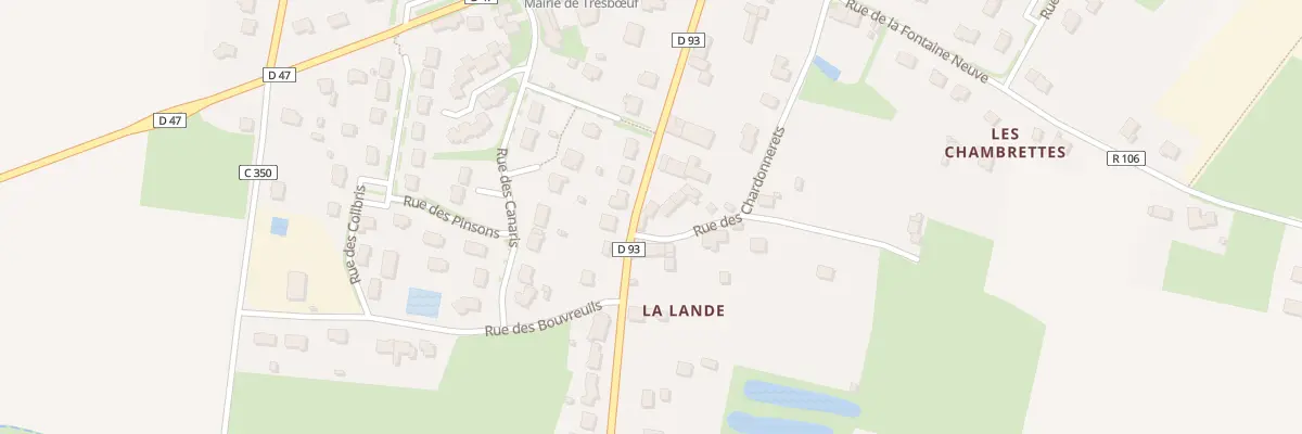 Plan du 19 Rue des Tilleuls à Tresbœuf