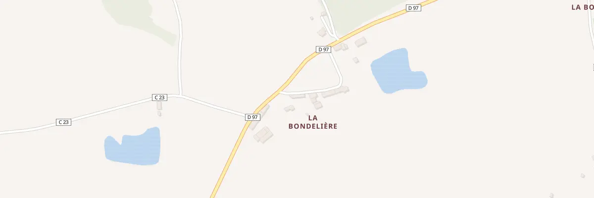 Plan du 5324 La Bondeliere à Gahard