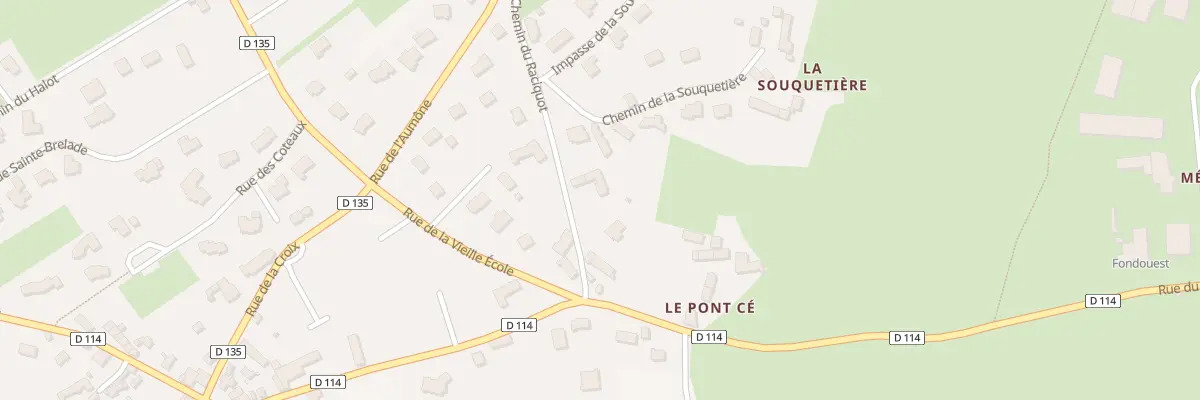 Plan du 5118 Le Raciquot à Longueville