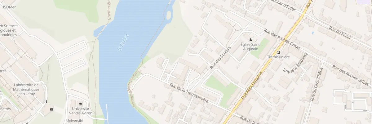 Plan du 56 Rue de la Trémissinière à Nantes