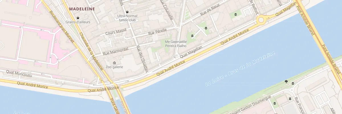 Plan du 51 Quai Magellan à Nantes