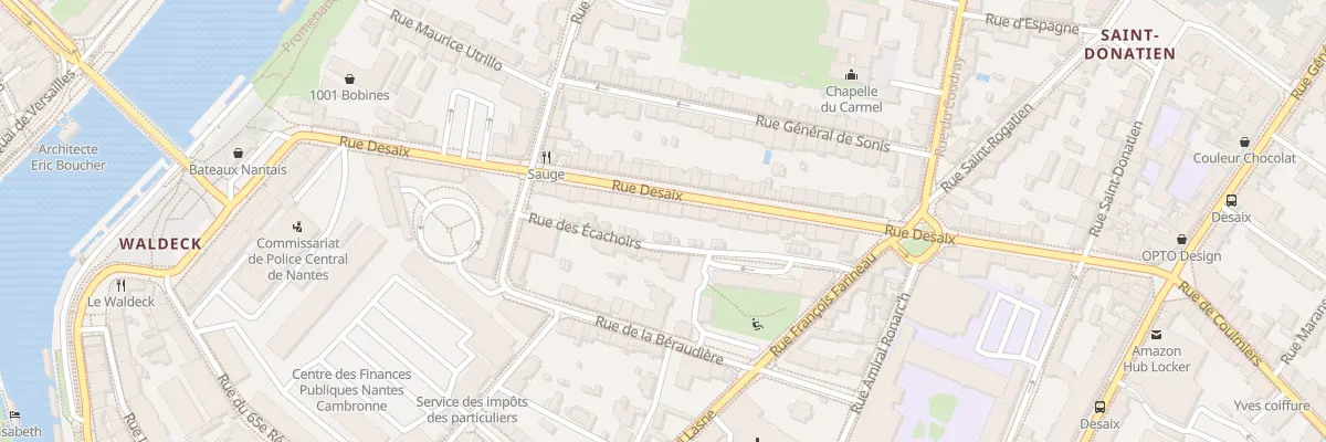 Plan du 37 Rue Desaix à Nantes