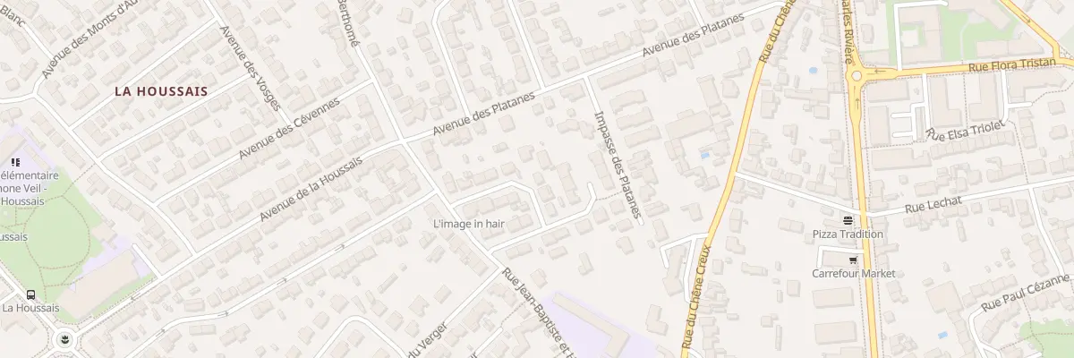 Plan du 7 Rue des Arts à Rezé