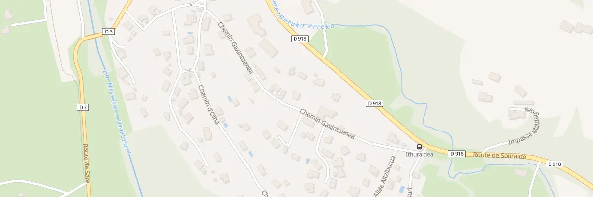 Plan du 243 Che Gaxintoenea à Saint-Pée-sur-Nivelle
