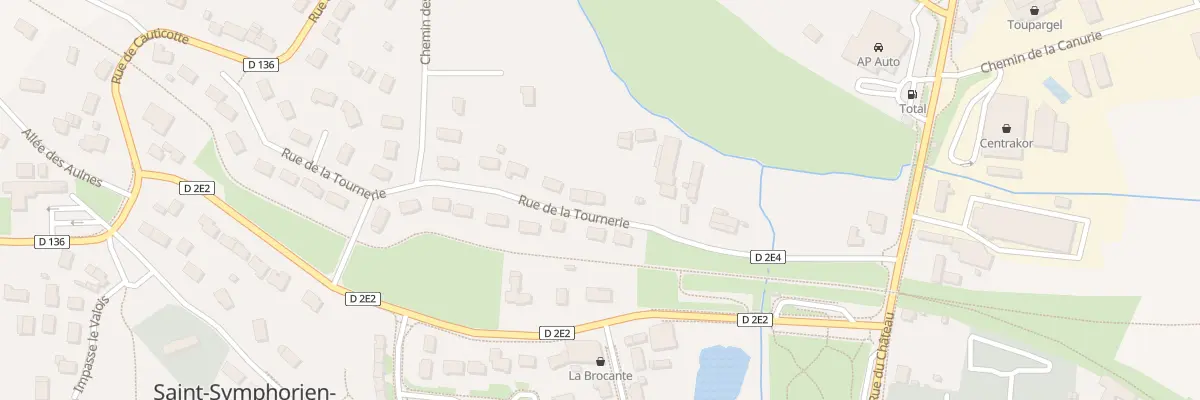 Plan du 10A Rue de la Tournerie St-Symphor à La Haye