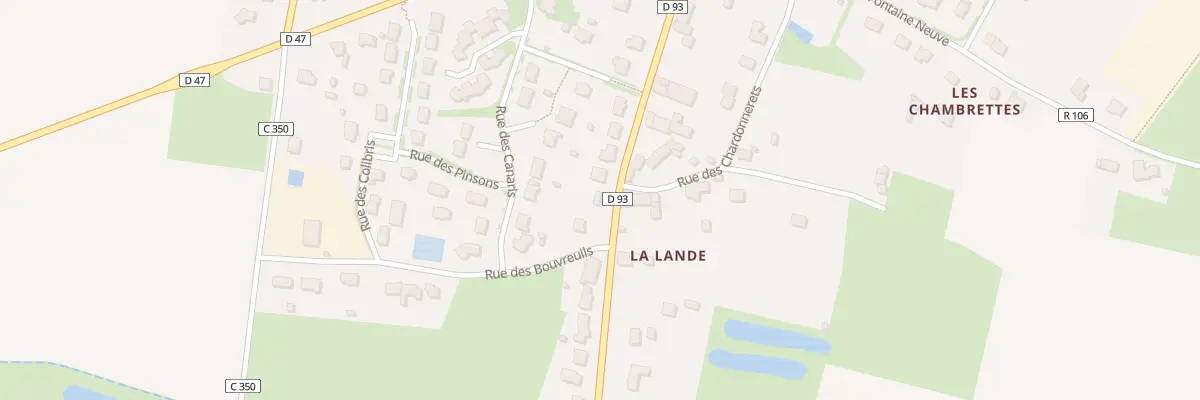 Plan du 20 Rue des Tilleuls à Tresbœuf