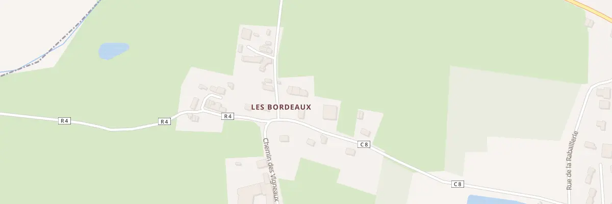 Plan du 138 Les Bordeaux à Treffieux