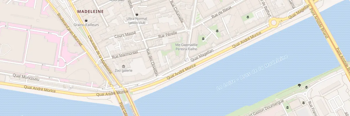 Plan du 52 Quai Magellan à Nantes