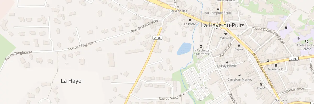 Plan du 34 Rue du Génèral Leclerc à La Haye