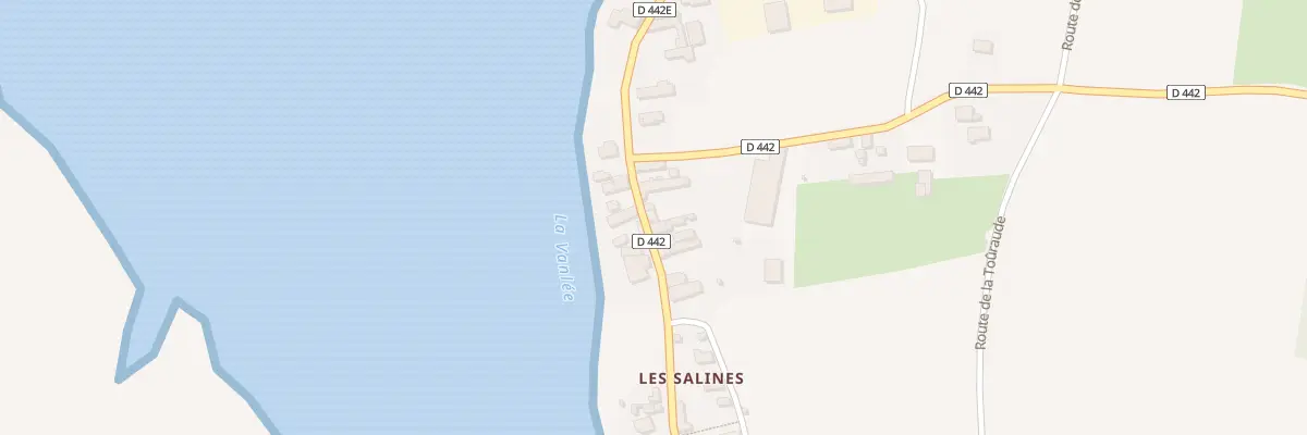 Plan du 64 Rte des Salines à Bricqueville-sur-Mer