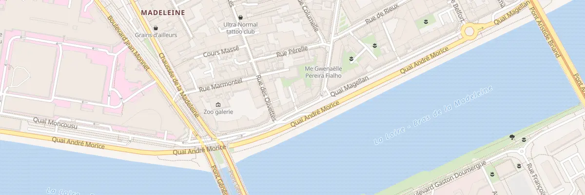Plan du 55 Quai Magellan à Nantes