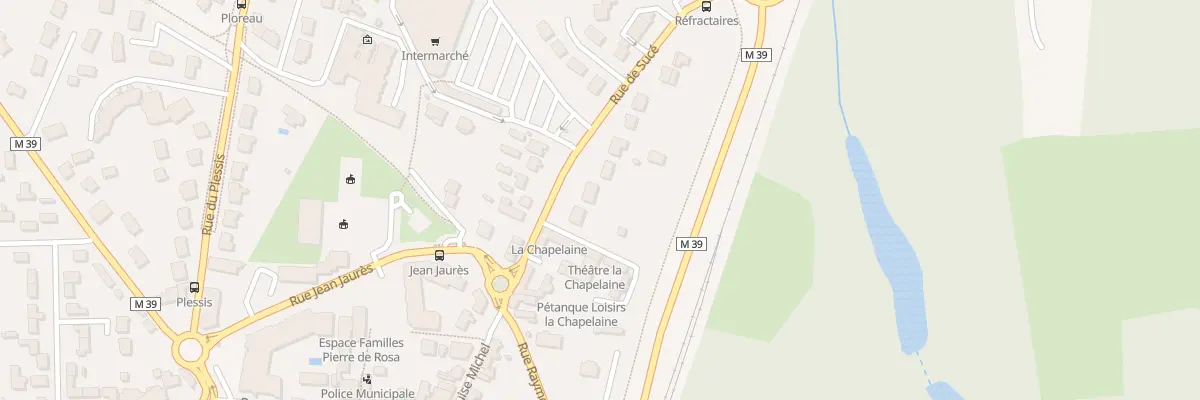 Plan du 10 Rue de Sucé à La Chapelle-sur-Erdre