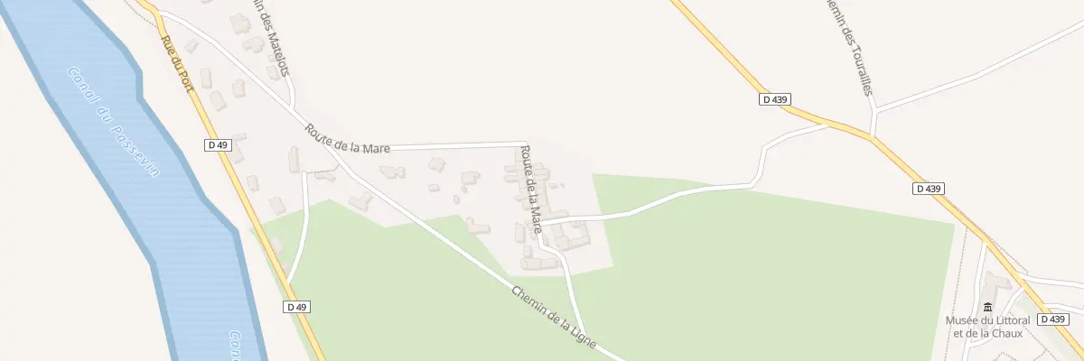Plan du 13 Rte de la Mare à Regnéville-sur-Mer