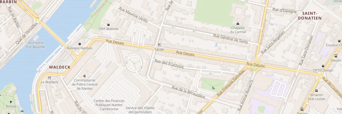 Plan du 47 Rue Desaix à Nantes