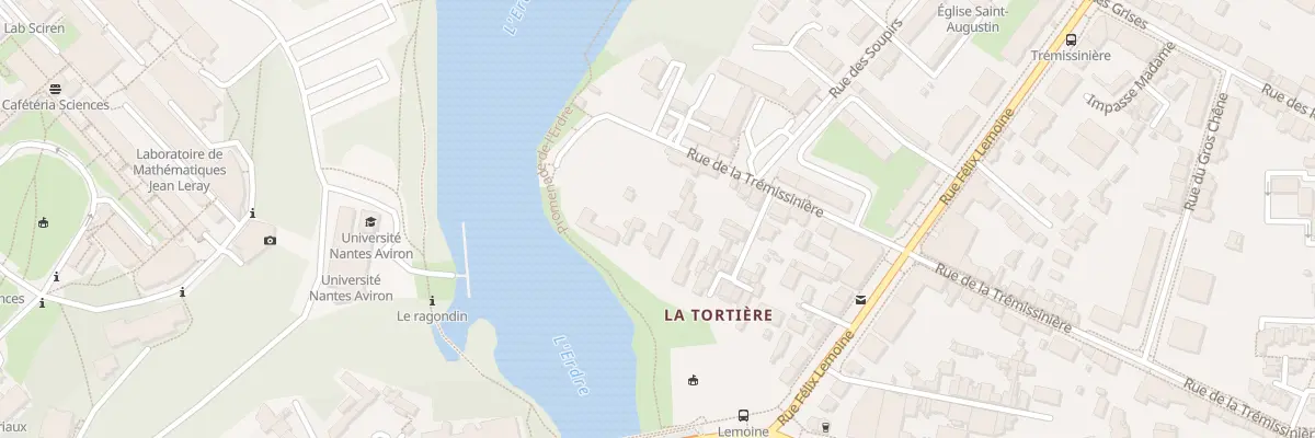 Plan du 71 Rue de la Trémissinière à Nantes